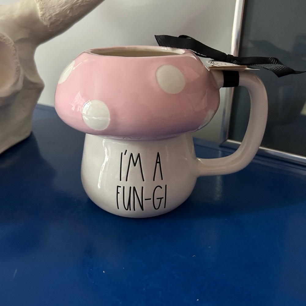 Rae Dunn Mushroom Shaped I’m a Fun-Gi